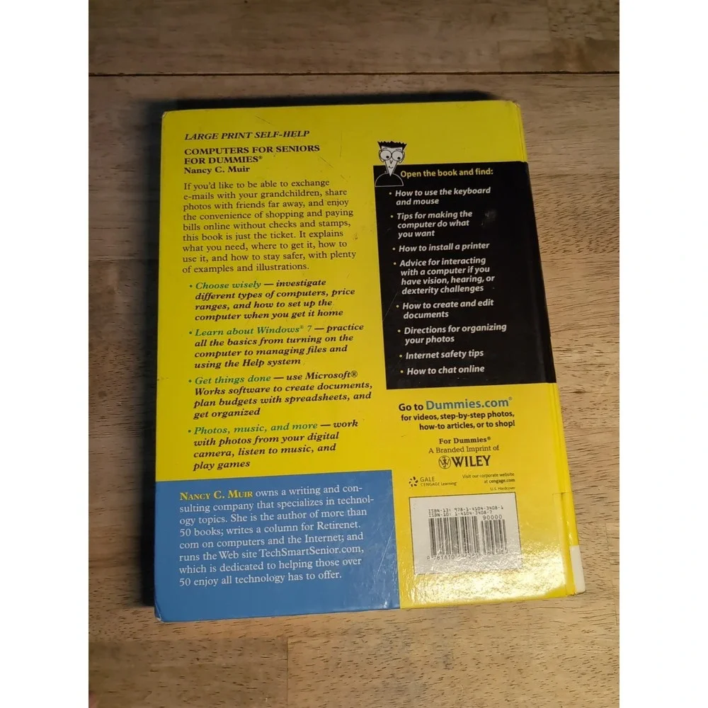 Computers for Seniors for Dummies, 2nd Edition by Nancy C. Muir (2011,... - Picture 5 of 10